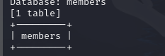 SQLMap 결과2